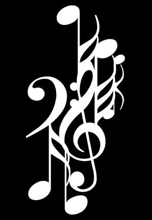music note symbol air